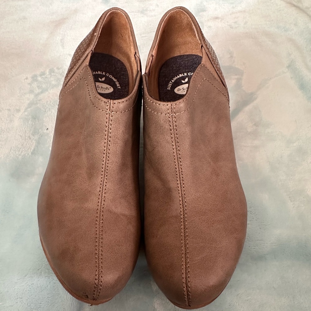 Dr Scholl’s wedge booties